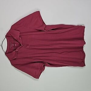 American Eagle XL purple super soft standard fit short sleeve polo